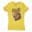 Yellove Fever Women's T-Shirt in Solid Vibrant Yellow Color